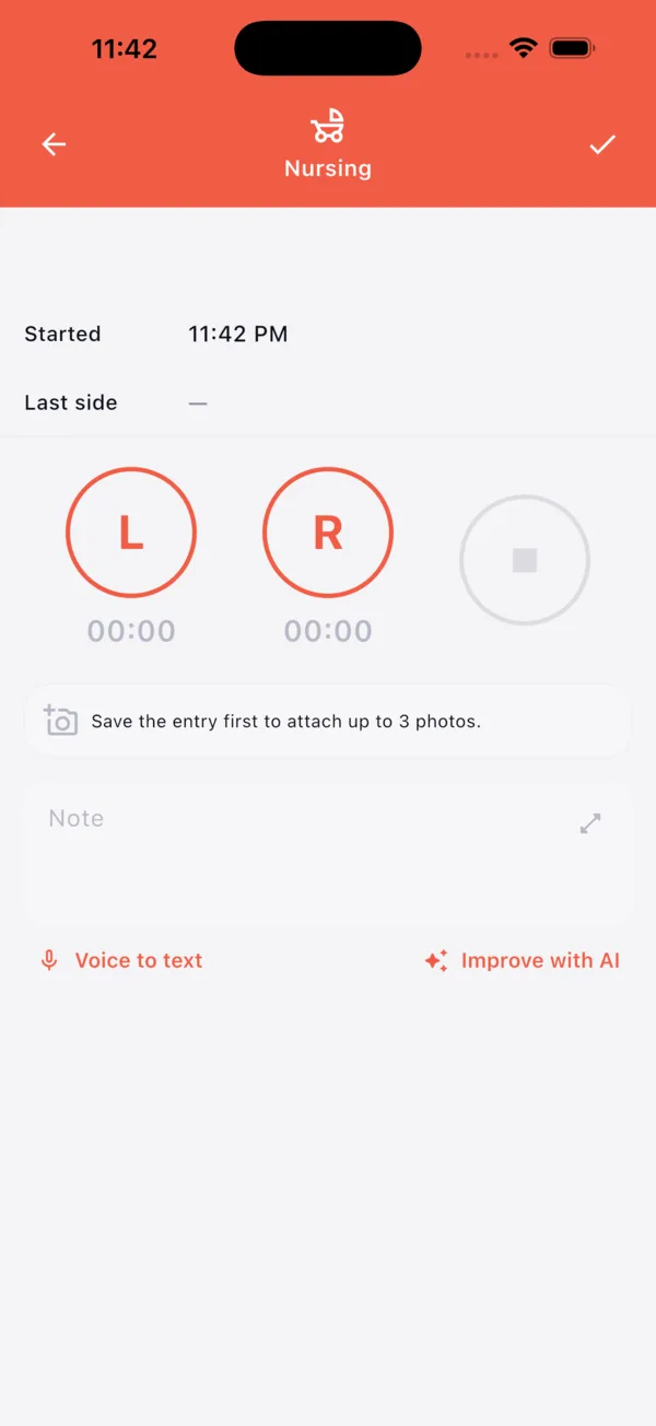Baby Tracker screenshot 2