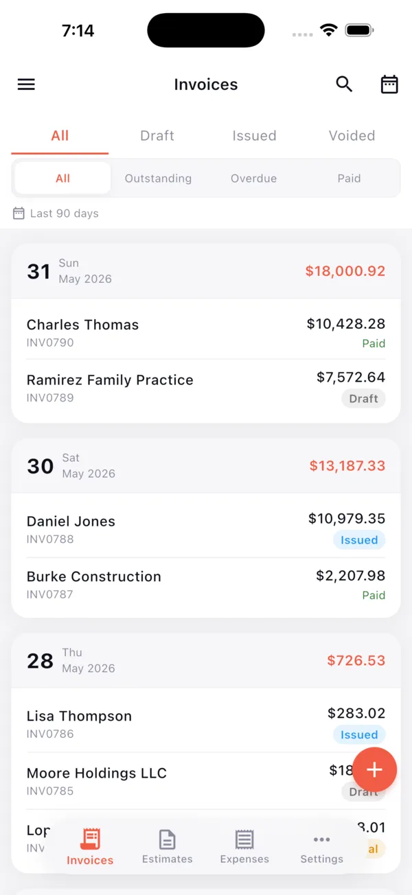 Invoice Master screenshot
