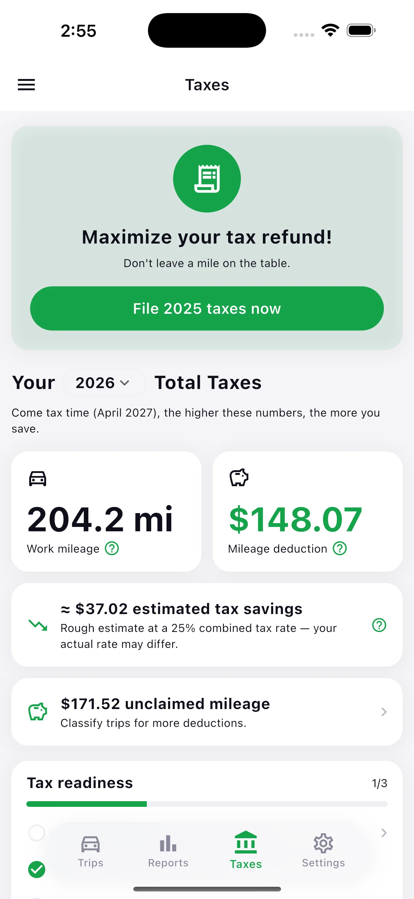 Mile screenshot 3