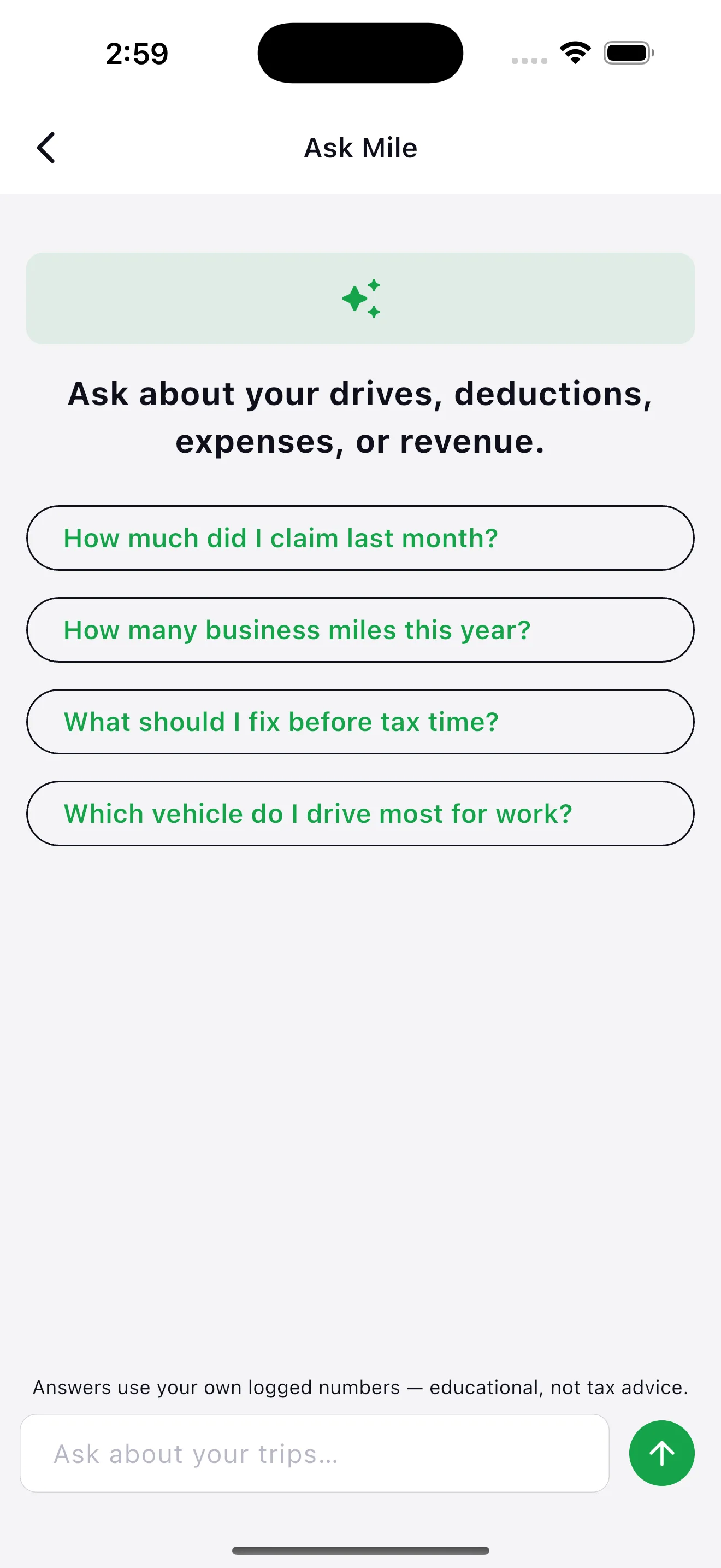Mile screenshot 5